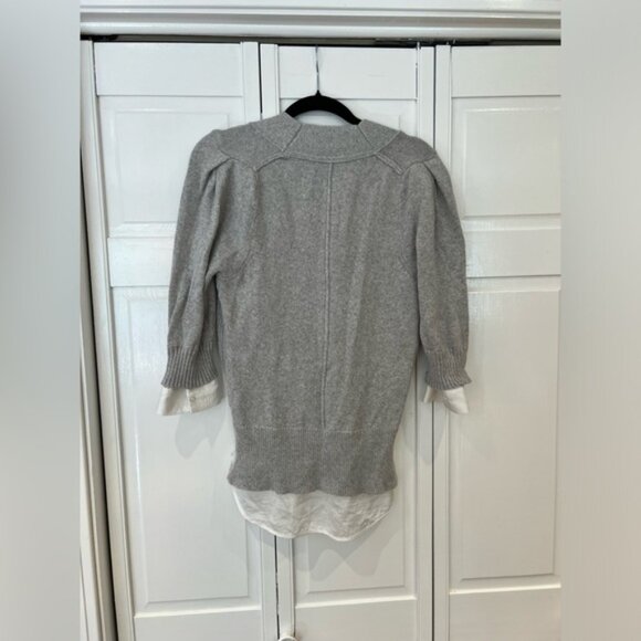 EUC Brochu Walker The Lucie Layered V Neck Sweater - Picture 7 of 7